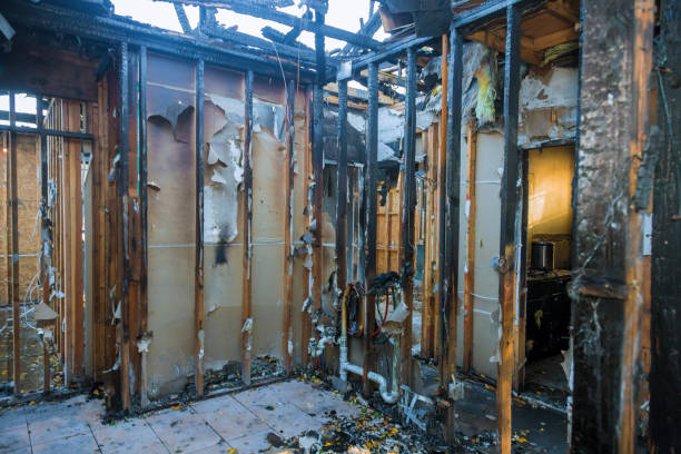 Professional Smoke Damage Restoration technician working in Hatfield, PA